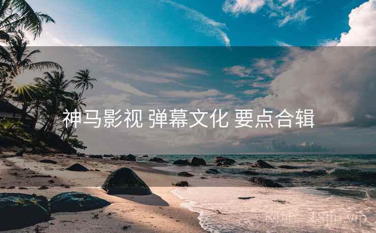 神马影视 弹幕文化 要点合辑  第1张