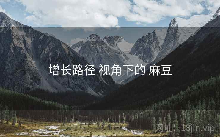 增长路径 视角下的 麻豆  第2张