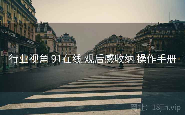 行业视角 91在线 观后感收纳 操作手册  第1张