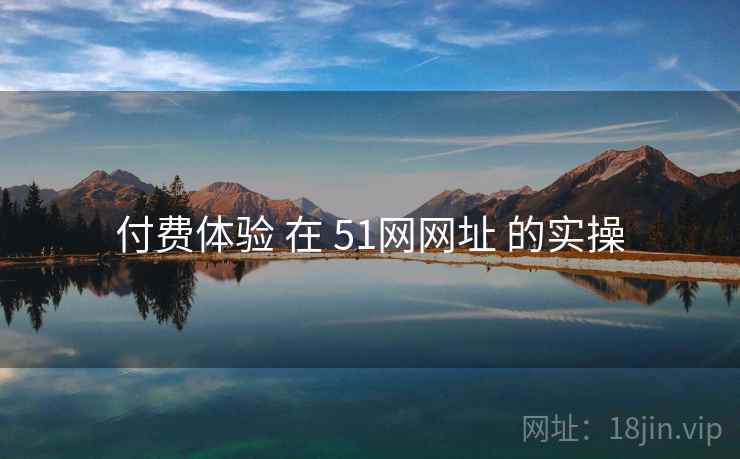 付费体验 在 51网网址 的实操  第1张
