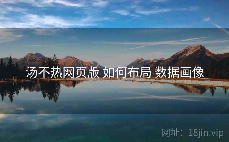 汤不热网页版 如何布局 数据画像  第2张