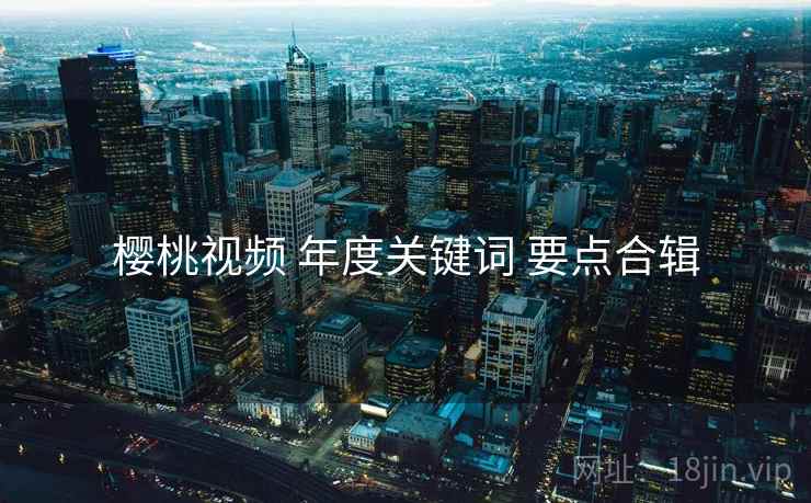 樱桃视频 年度关键词 要点合辑  第2张